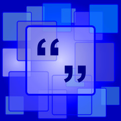 Quotation marks icon