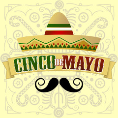 Cinco de Mayo Moustache