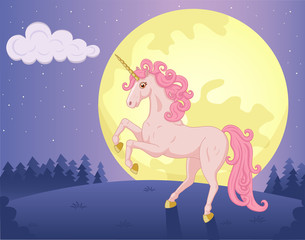 Moon and Unicorn