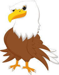 cute eagle cartoon