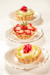 Delicious strawberry tarts