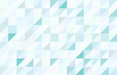 Blue colored triangular pattern background