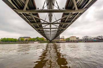 footbridge over the river