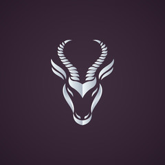 Antelope logo vector