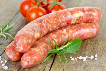 Bratwurst roh