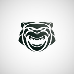 Bear logo vector