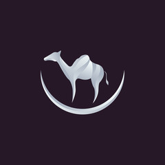 Camel logo vector
