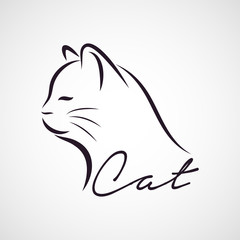 CAT logo vector
