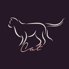 CAT logo vector