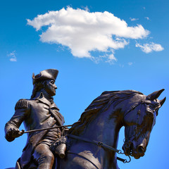 Boston Common George Washington monument