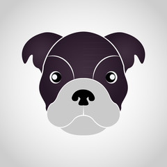 Dog logo vector