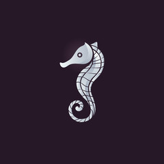 Sea Horse logo vector