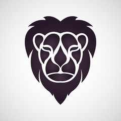 Lion logo vector