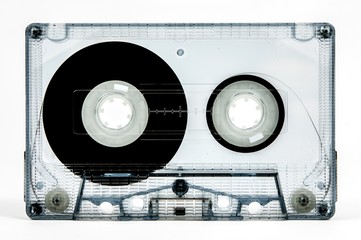 cassette tape isolated