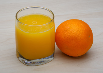 Fresh orange juice