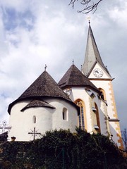Fototapeta na wymiar historical church in klagenfurt austria