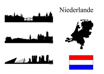 Städte in den Niederlanden © Thomas Leonhardy