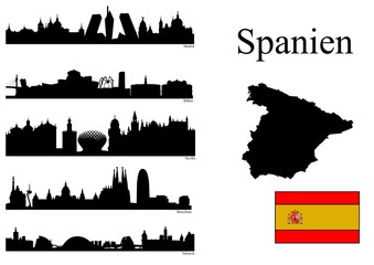 Städte in Spanien © Thomas Leonhardy