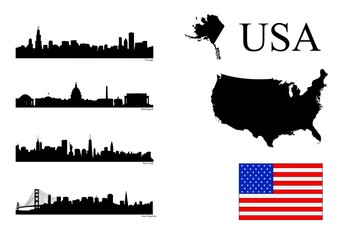 Städte in den USA © Thomas Leonhardy