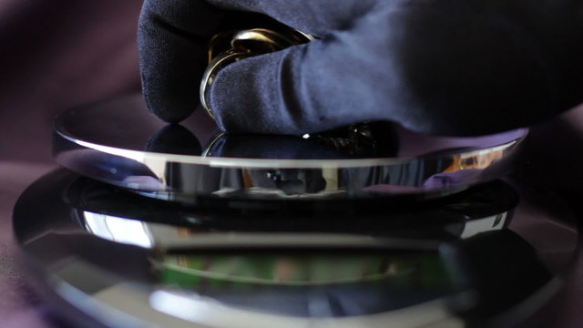 Weighing Gold Rings