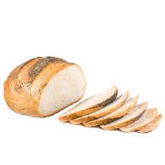 Chleb duzy okrągły wiejski krojony