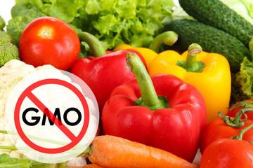 Fresh vegetables without gmo