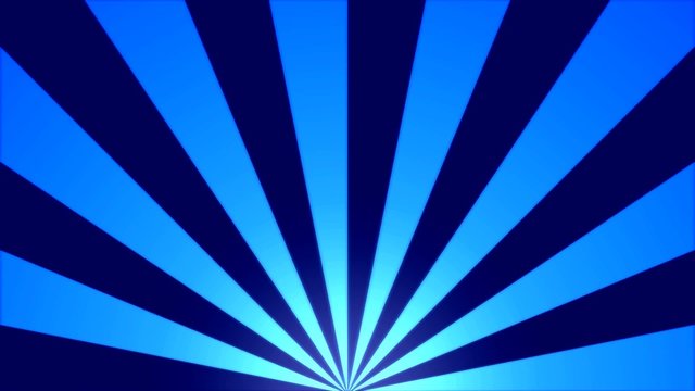Rotating Stripes Background Animation - Loop Blue