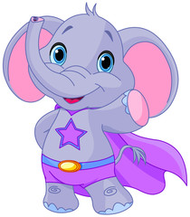 Obraz premium Super Elephant