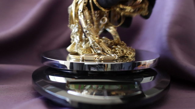 Weighing Gold