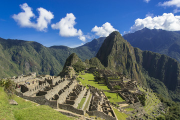 Fototapeta na wymiar インカ帝国の古都マチュピュツ遺跡