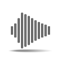 sound waves oscillating