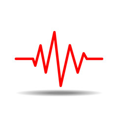 sound waves oscillating