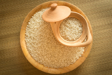 Raw rice