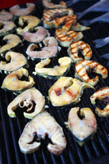 Grilled fish