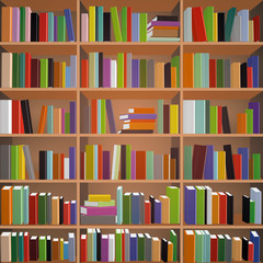 Buch Bücher Bücherregal Bibliothek Wissen