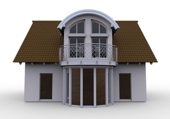 Three-Dimensional House