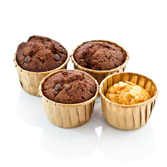 Chocolate Cupcake wth fork
