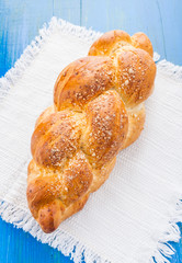 challah on the table