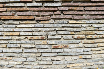 Gray background of the masonry