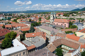 Fototapeta na wymiar View on Eger, Hungary