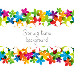 Spring floral background for Your design