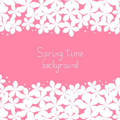 Spring floral background for Your design