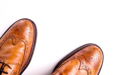 Elegant gentlemans Leather Shoe