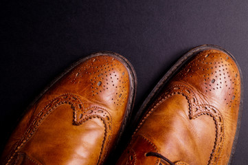 Elegant gentlemans Leather Shoe