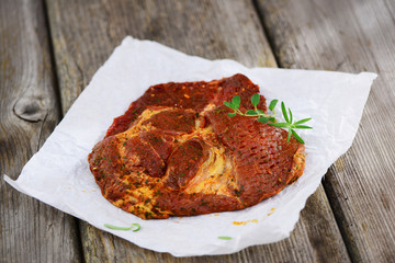 Grillfleisch