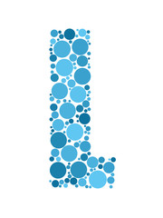 ALPHABET ICONS (letter L graphic design lettering)