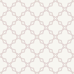 Fototapeta premium Geometric Abstract Seamless Pink Pattern