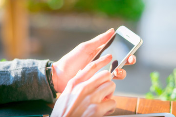 Businesswoman at work