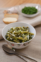 Marinated green beans