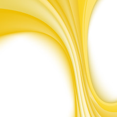 Abstract background with yellow lines. Vector
